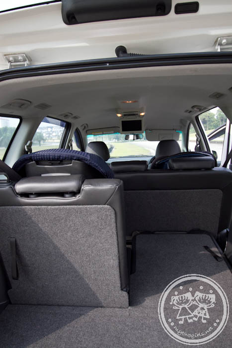 Proton Exora 6 passenger mode - the boot